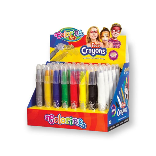Picture of FACE CRAYONS PAINT ASSORTED COLOURS